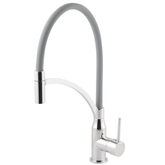 Aqua-Su "Lago Plus" Spültisch-Einhebelmischer mit flexiblem Auslauf